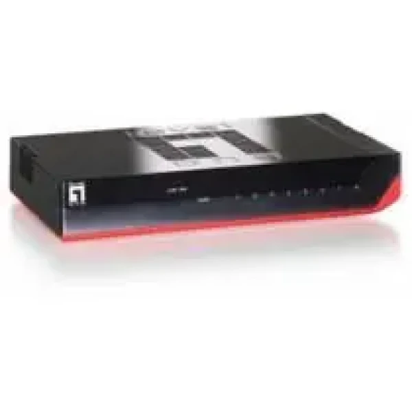 Level One FSW-0807 Gigabit Ethernet Switch 8- Port (Black Edition) (530150)