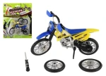 TEDDIES Prstová motorka kov/plast 12 cm