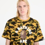 Tričko A BATHING APE 1St Camo College Tee UNISEX Yellow M