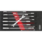 Vigor V6721N sada obojstranných vidlicových kľúčov; V6721N