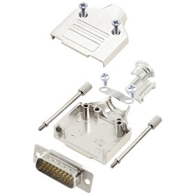 Encitech MHDM-15-HDP26-W-K 6355-8059-02 sada D-SUB kolíkové lišty 180 ° Pólov: 26 spájkovaný 1 ks; 6355-8059-02