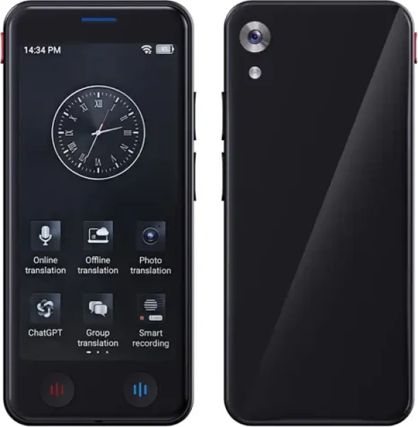 Ectaco Anobic AI A40 hlasový prekladač / WiFi / Hotspot / SIM / AI + ChatGPT/ 2000mAh (ECTANB40G)