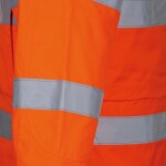 Reflexná zimná pracovná parka Cofra PROTECTION Farba: Reflexná oranžová, Veľkosť: 64 (CAPROTECTION_01_64)