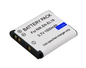 Trx Náhradná batéria Nikon 1200 mAh/pre Coolpix S32/S2500/S2700/S3100/aj. (TRX-EN-EL19)