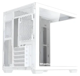 DarkFlash B275 biela / Počítačová skriňa / Mini tower / M-ATX, ITX / Tvrdené sklo / Bez zdroja (B275 WHT NoF)
