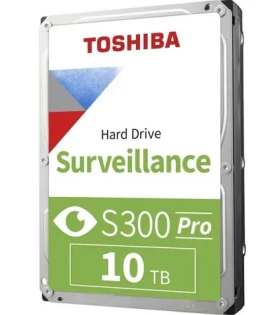 Toshiba S300 Pro Surveillance 10TB / 3.5" / 7 200 rpm / 512MB cache / SATA III / Interné / Bulk (MD10ADA10TV)