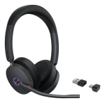 Yealink BH74 (MS Teams) čierna / Stereo náhlavná súprava / mikrofón / Bluetooth 5.3 / USB-A/C dongle (1208678)