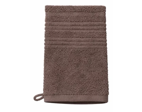 Rukavica na umývanie Bilbao 16x21 cm, hnedá%