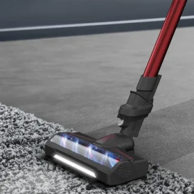 Rowenta X-Force Flex 9.60 RH2099 čierna, červená / Tyčový vysávač / bezvreckový / 100 W / 0.6 l / 83 dB / 45 min prevádzka (RH2099)