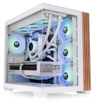 Thermaltake View 380 WS ARGB biela/drevo / ATX / 2x USB-A 3.0 / 1x USB-C 3.2 / 4X 120mm RGB / bez zdroja (CA-1Z2-00M6WN-WS)