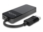 Delock Splitter video Displayport Pánsky - 3x Displayport żeński