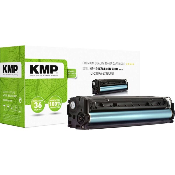 KMP H-T171 toner náhradný HP 131X, CF210X čierna 2400 Seiten kompatibilná náplň do tlačiarne; 1236,3000