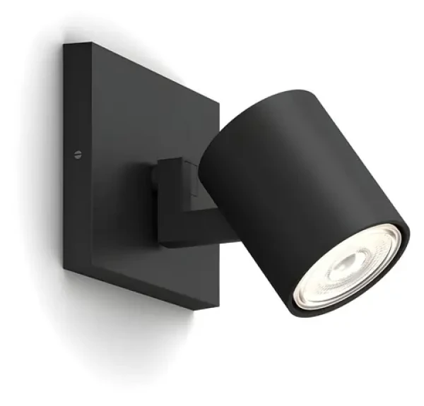 Philips Runner Single Spot čierna / Bodové svietidlo / 1x20W / 230V (929003204701)