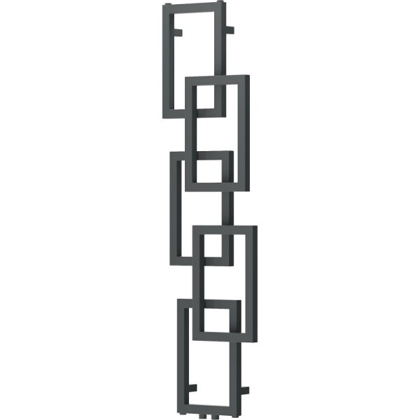 MEXEN - Grid vykurovací rebrík/radiátor dekoratívny 1360 x 390 mm, 349 W, antracit W215-1360-390-00-66