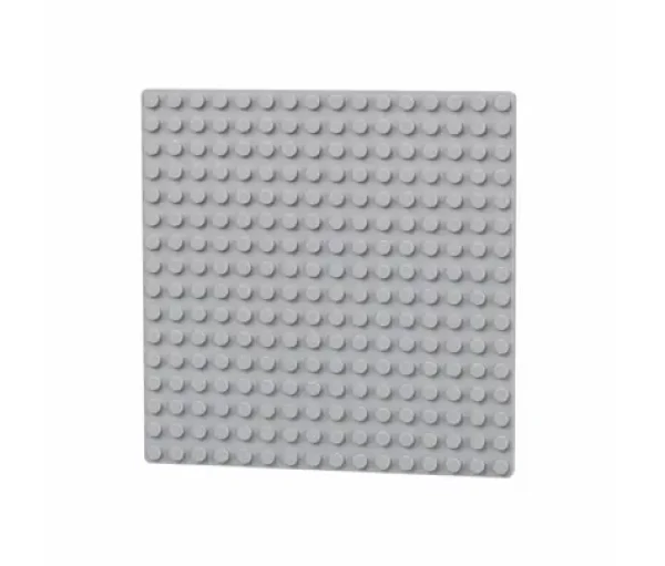 LW Toys Obojstranná doska 16x16 svetlo šedá