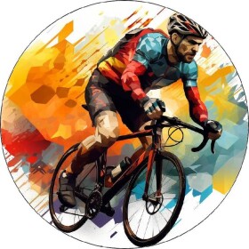 Jedlý papier cyklista 19,5 cm - Pictu Hap - Pictu Hap