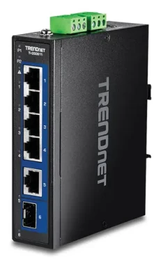 Trendnet TI-G50611 / Switch / 6- Port 2,5G / 10G porty / priemyselný / DIN lišta (TI-G50611)