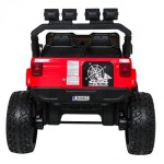 Mamido Elektrické autíčko Extreme Sport 4x4 s premenlivou veľkosťou červené