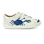 Camper Sella Houston Crabs White Natural (80212-119) detské celoročné nízke barefoot topánky 26 EUR