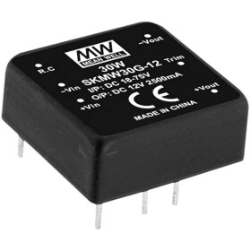 MEAN WELL SKMW30F-15 DC / DC menič napätia 2 A 30 W Počet výstupov: 1 x; SKMW30F-15