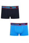 Pánske boxerky 2 Pack 39327 Axis - HENDERSON vícebarevná M