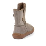 Detské zimné barefoot topánky TEX SUEDE Gray G3160250-3 - 41