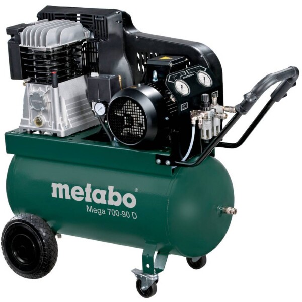 Metabo piestový kompresor Mega 700-90 D 90 l 11 bar; 601542000