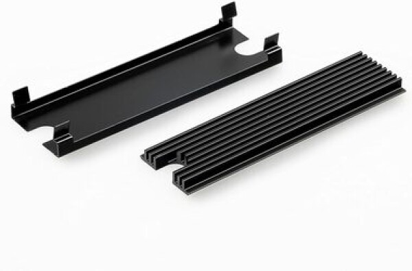 Thermal Grizzly M.2 SSD Heatsink - Black / Pasívny chladič / pre M.2 2280 NVMe SSD (TG-M2SSD-ABR)