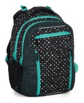 Školský set Bagmaster PORTO 24 A Set Black-Turquoise