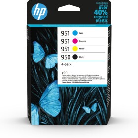 HP HP 950/951 Ink Cartridge Pack, 4 Colors
