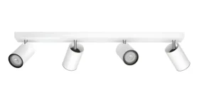 Philips Kosipo biela / Bodové svietidlo / 4X GU10 / 5,5 W / bez zdroja / IP20 (SKL000407619)