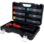 Sada ručných nitovačov 3v1, otočná, 12 kusov. KS Tools 150.9820; 150.9820