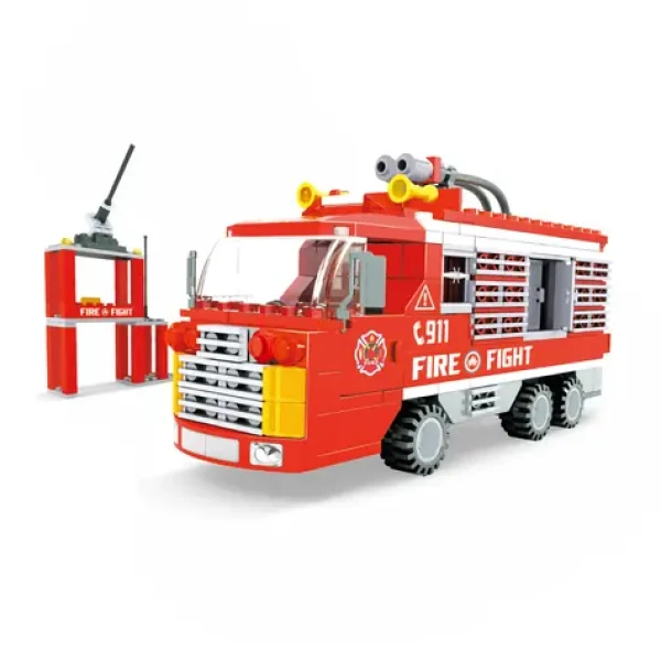 BLOXO 259799 Kompatibilná stavebnica hasiči stanice 278 ks