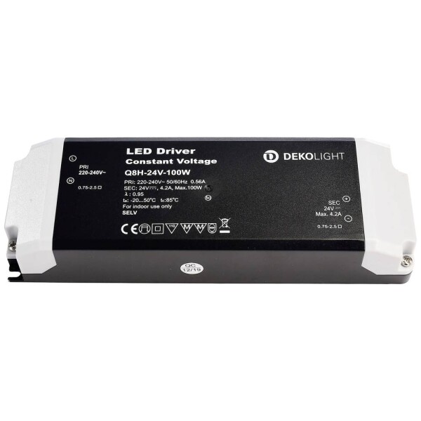 Deko Light Basic CV napájací zdroj pre LED konštantné napätie 100 W 4200 mA 24 V; 862166