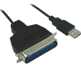 PremiumCord USB na LPT CEN36M / Prevodníkový kábel / USB-A - Centronics 36pin / 1,5 m / USB 1.1 (kuprint)