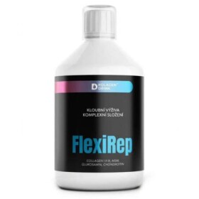 KolagenDrink FlexiRep kĺbová výživa typy kolagénu I II III kĺby väzivá šľachy kosti 500 ml
