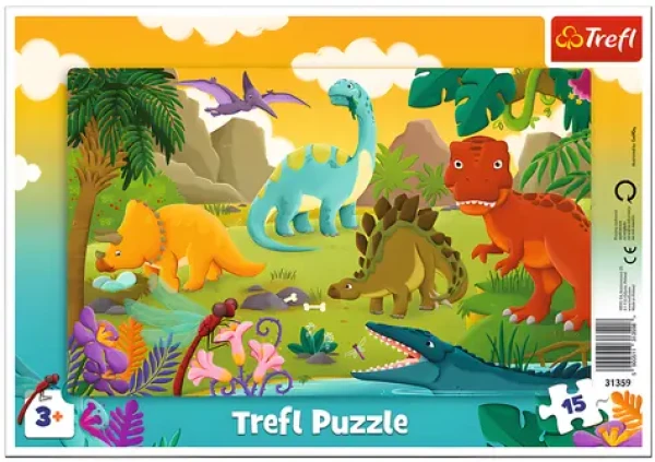 Trefl Puzzle Dinosaury