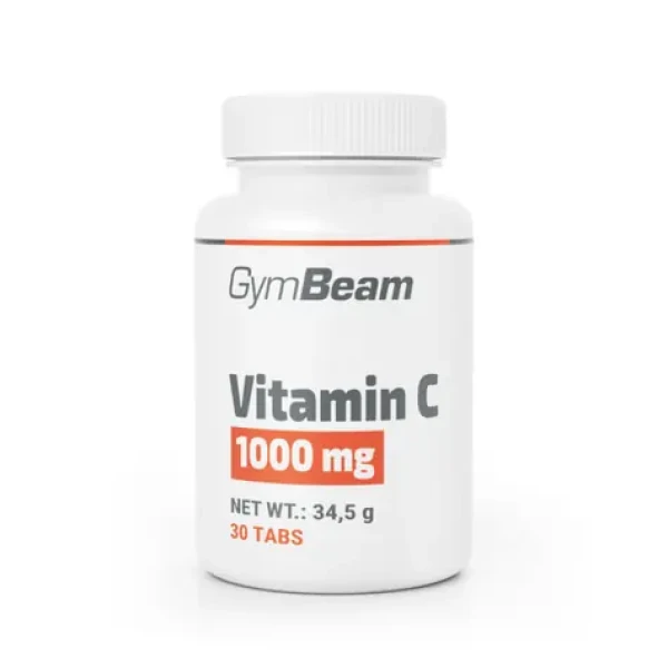 Vitamín C 1000 mg - GymBeam (bez príchuti, 30 tab.) (5250-1-30tab-bez-prichute)