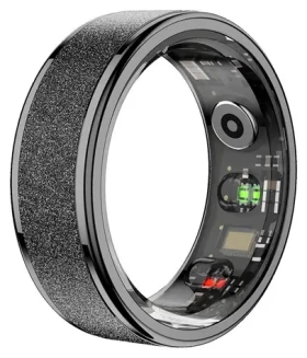 Colmi R10 veľ. 10 čierna / Šikovný prsteň / BT 5.0 / 5ATM / 20 mm (R10 black 10)