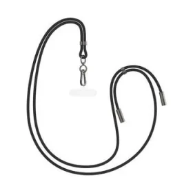 FIXED Opletený kábel Neck Cable pre telefóny so zadným krytom s konektormi USB-C/USB-C 1.6m PD 60W 480Mbps čierny (FIXDN-BK)