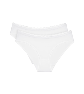 Dámske nohavičky Feel Of Cotton Tai 2P - Triumph bílá (0003) 0042