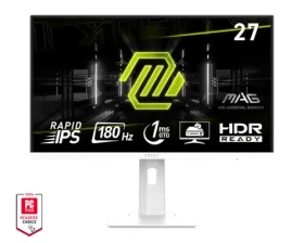 27" MSI MAG 274PFWDE biela / FHD / IPS / 16:9 / 1ms / 1000:1 / 300cd-m2 / HDMI+DP / VESA (9S6-3CC29H-299)