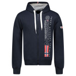 Pánska mikina s potlačou Fogora DB 100 WZ3065H/GN Dark Blue - Geographical Norway 2XL tmavě modrá - vzor
