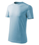 Klasické nové pánske tričko sky blue XL