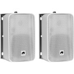 Omnitronic ODP-204 nástenný reproduktor 80 W 16 Ω biela 1 pár; 11036951