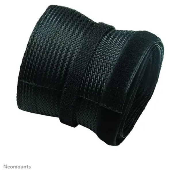 Neomounts Ochranná hadica na káble 2m čierna / Ochranná hadica na káble / Plast / pre až 10 káblov (NS-CS200BLACK)