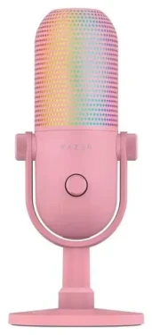 Razer Seiren V3 Chroma ružová / stolný mikrofón / kapacitný / USB-C (RZ19-05060300-R3M1)