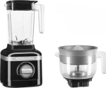 KitchenAid Artisan Mixér K400 s lisom na citrusy čierna liatina / Stolný mixér / 1.4L / 1200W / plast-sklo (5KSB4054EBK + 5KSB1CPA)