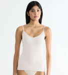 Sloggi GO Daily Cotton - Špagetový top z česanej organickej bavlny Sloggi SILK WHITE S