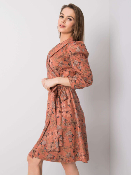 Šaty LK SK 508381.85P tmavo oranžová 36